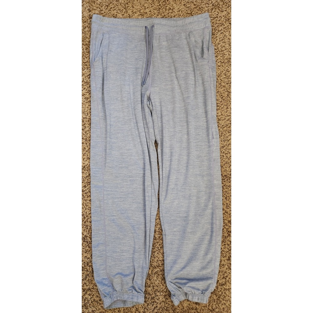 90 Degree by Reflex Womens XXL Blue Heathered Joggers Drawstring Sweatpants - Picture 1 of 8